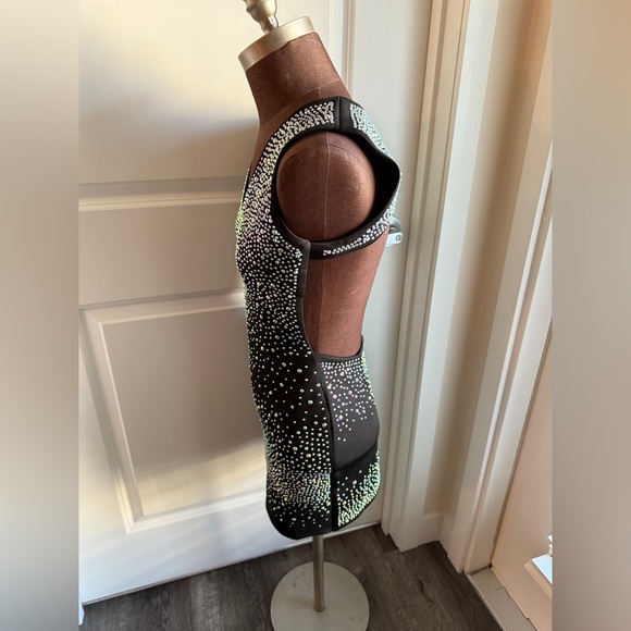 Black Sleeveless Dress with Glittering Details size Small - Picture 7 of 8